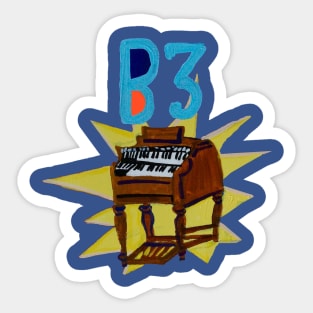 B3 Organ Sticker